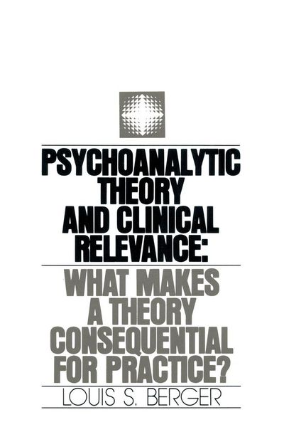 Produktbild: Psychoanalytic Theory and Clinical Relevance