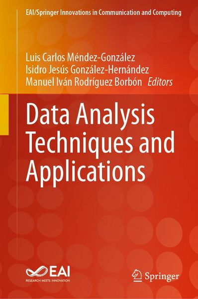 Produktbild: Data Analysis Techniques and Applications