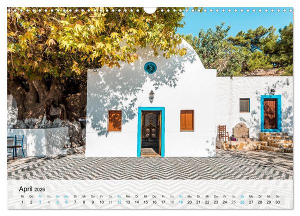 Produktbild: Kos - Insel des Hippokrates (Wandkalender 2026 DIN A3 quer), CALVENDO Monatskalender