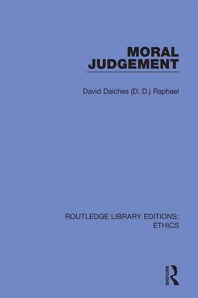 Produktbild: Moral Judgement