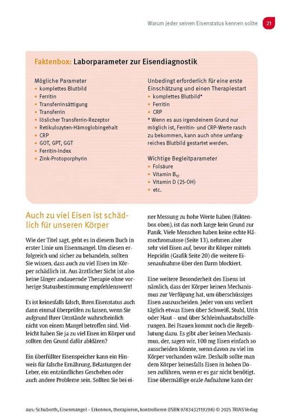 Produktbild: Eisenmangel - Erkennen, therapieren, kontrollieren