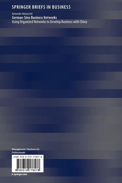 Produktbild: German-Sino Business Networks
