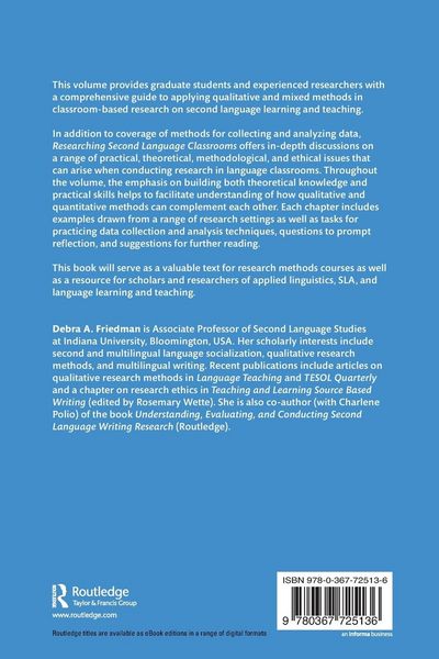 Produktbild: Researching Second Language Classrooms