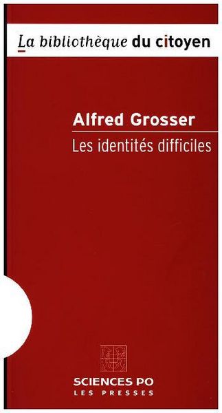 Produktbild: Les identit&eacute;s difficiles