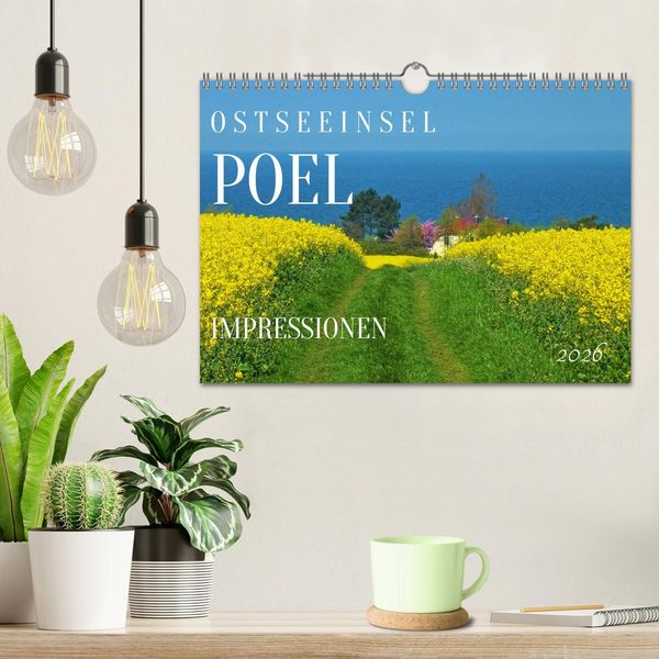 Produktbild: Ostseeinsel Poel - K&uuml;stenimpressionen (Wandkalender 2026 DIN A4 quer), CALVENDO Monatskalender