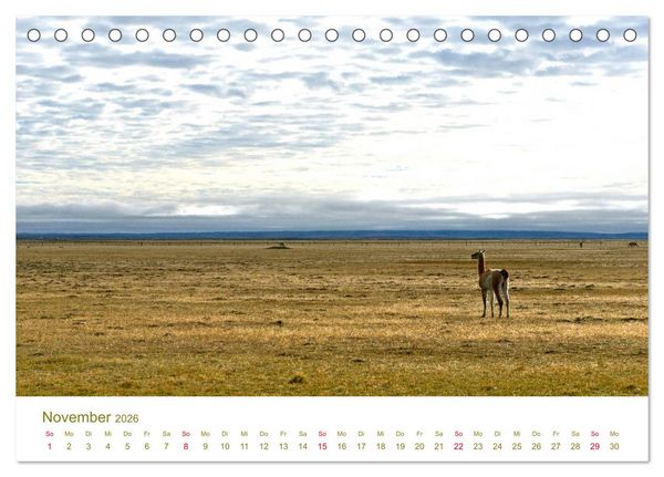 Produktbild: Weites Argentinien (Tischkalender 2026 DIN A5 quer), CALVENDO Monatskalender