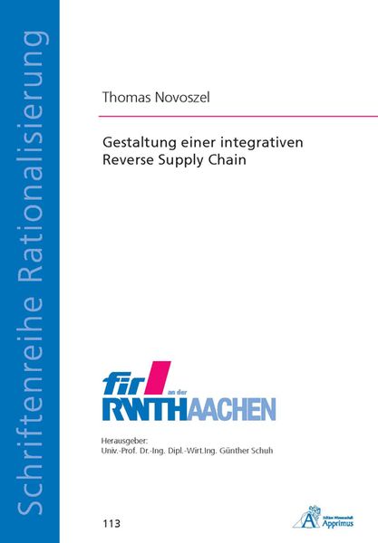 Produktbild: Gestaltung einer integrativen Reverse Supply Chain