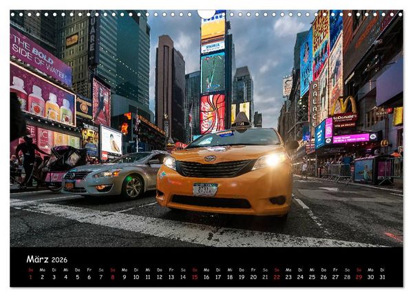 Produktbild: New York (Wandkalender 2026 DIN A3 quer), CALVENDO Monatskalender