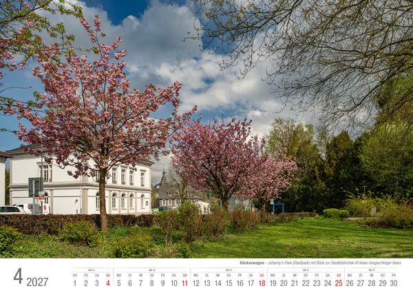 Produktbild: H&uuml;ckeswagen 2027 Bildkalender A3 quer Spiralbindung