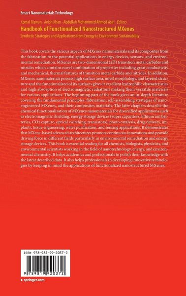 Produktbild: Handbook of Functionalized Nanostructured MXenes