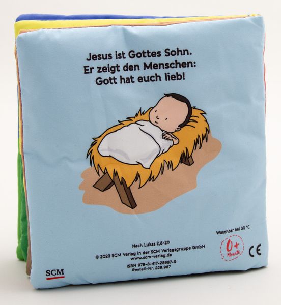 Produktbild: Mein Knister-Stoff-Buch von Weihnachten