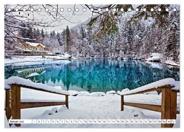 Produktbild: Berner Oberland - Ausflugsziele (Tischkalender 2026 DIN A5 quer), CALVENDO Monatskalender
