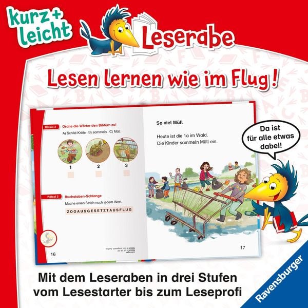 Produktbild: Leserabe 1. Lesestufe Kurz und leicht - Schulgeschichten