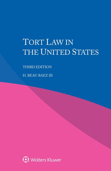Produktbild: Tort Law in the United States