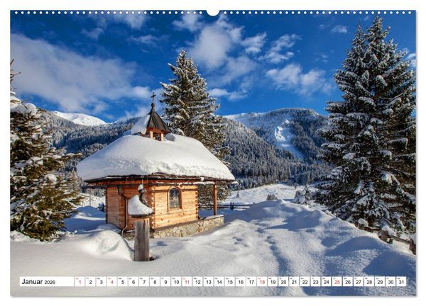 Produktbild: Gr&uuml;&szlig;e aus Untertauern (hochwertiger Premium Wandkalender 2026 DIN A2 quer), Kunstdruck in Hochglanz