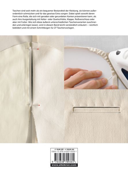 Taschen an Kleidungsstücken perfekt genäht