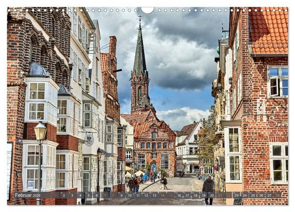 Produktbild: L&Uuml;NEBURG Ein- und Ausblicke von Andreas Voigt (Wandkalender 2026 DIN A3 quer), CALVENDO Monatskalender