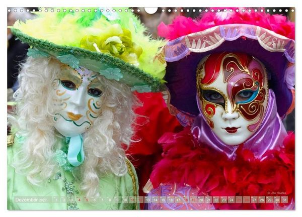 Produktbild: Magie der Masken (Wandkalender 2027 DIN A3 quer), CALVENDO Monatskalender