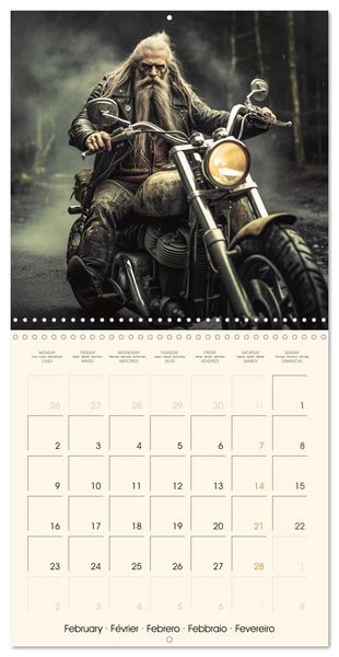 Produktbild: Ride to Valhalla (Wall Calendar 2026 12 &times; 12 Inch) CALVENDO 12 Month Wall Calendar