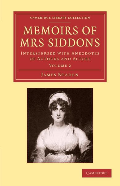 Produktbild: Memoirs of Mrs Siddons