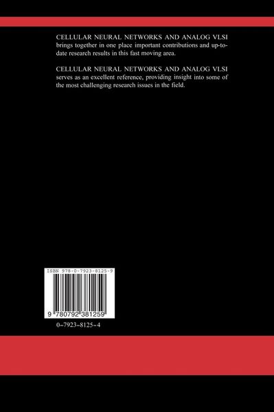 Produktbild: Cellular Neural Networks and Analog VLSI