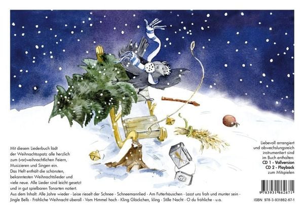 Produktbild: Der Weihnachtsspatz (mit Begleit-CD)