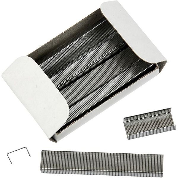Produktbild: Creativ Company Heftklammern, Nr. 6/4, Breite 6 mm, 10x1000 St&uuml;ck