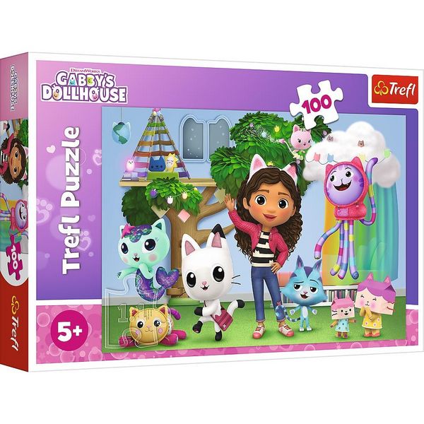 Produktbild: Puzzle 100 - Gabby's Dollhouse