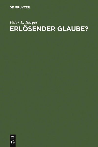 Produktbild: Erl&ouml;sender Glaube?