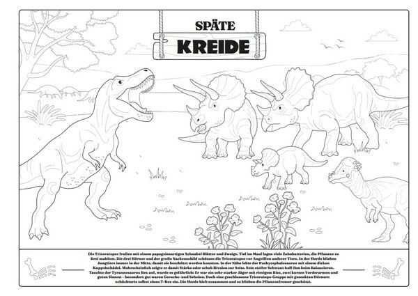 Produktbild: Mein extra gro&szlig;es Malbuch - Dinosaurier