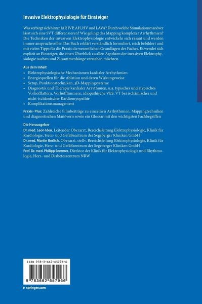 Produktbild: Invasive Elektrophysiologie f&uuml;r Einsteiger