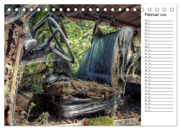 Produktbild: Rostlauben - vergessene Klassiker (Tischkalender 2026 DIN A5 quer), CALVENDO Monatskalender