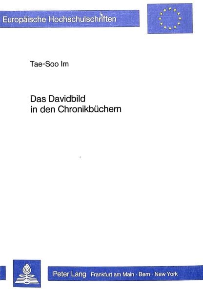 Produktbild: Das Davidbild in den Chronikb&uuml;chern