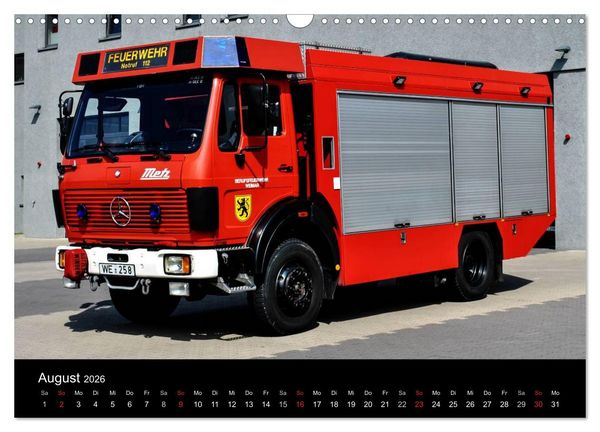 Produktbild: Einsatzfahrzeuge (Wandkalender 2026 DIN A3 quer), CALVENDO Monatskalender