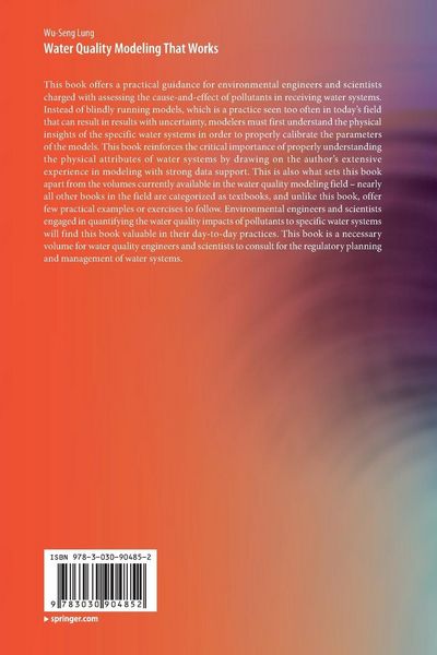Produktbild: Water Quality Modeling That Works