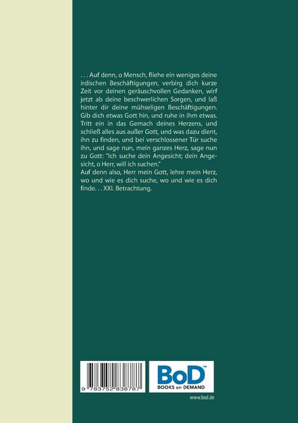 Produktbild: Betrachtungen &uuml;ber die menschliche Erl&ouml;sung