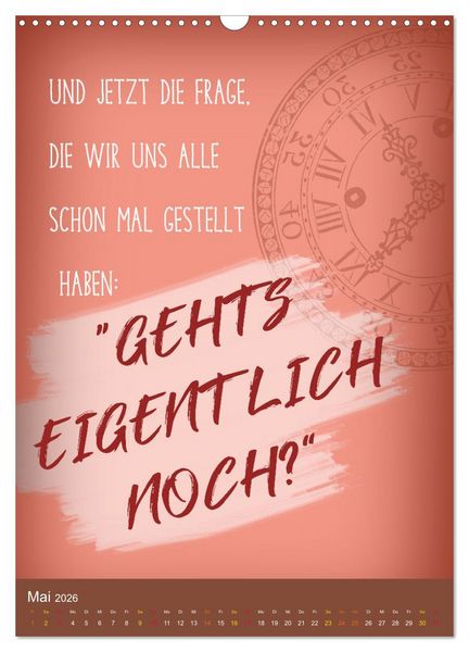 Produktbild: B&uuml;ro und so ... (Wandkalender 2026 DIN A3 hoch), CALVENDO Monatskalender