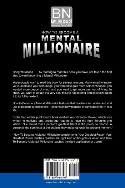 Produktbild: How to Become a Mental Millionaire