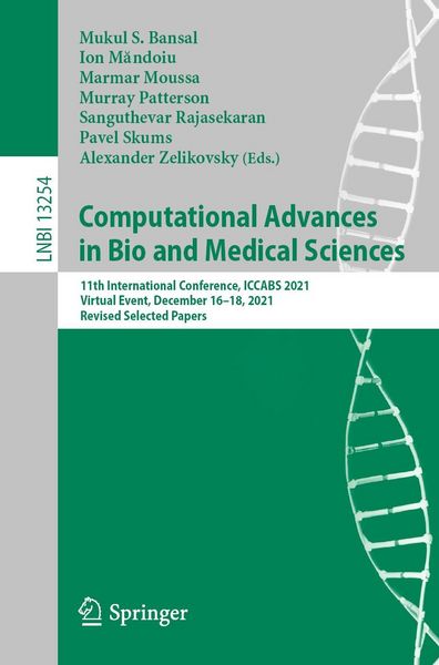 Produktbild: Computational Advances in Bio and Medical Sciences