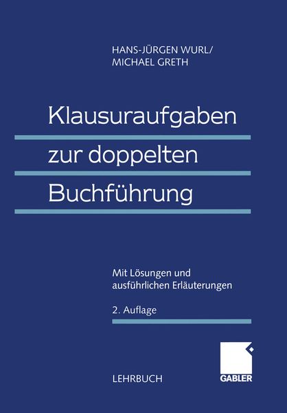 Produktbild: Klausuraufgaben zur doppelten Buchf&uuml;hrung