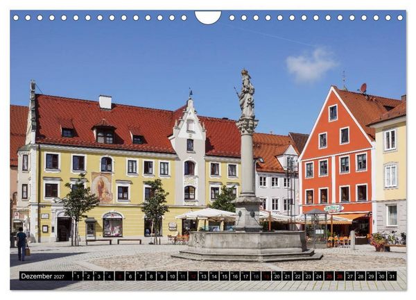 Produktbild: Das Allg&auml;u - Seine malerischen Altst&auml;dte (Wandkalender 2027 DIN A4 quer), CALVENDO Monatskalender