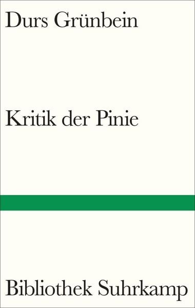 Produktbild: Kritik der Pinie