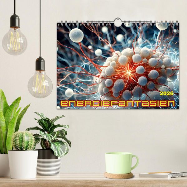 Produktbild: Energiefantasien (Wandkalender 2026 DIN A4 quer), CALVENDO Monatskalender