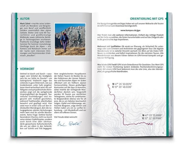 Produktbild: KOMPASS Wanderf&uuml;hrer Osttirol, Venediger- und Glocknergruppe, Defereggental, Lienzer Dolomiten, 50 Touren mit Extra-Tourenkarte