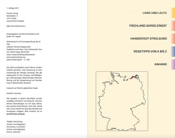 Produktbild: TRESCHER Reisef&uuml;hrer Fischland, Dar&szlig;, Zingst