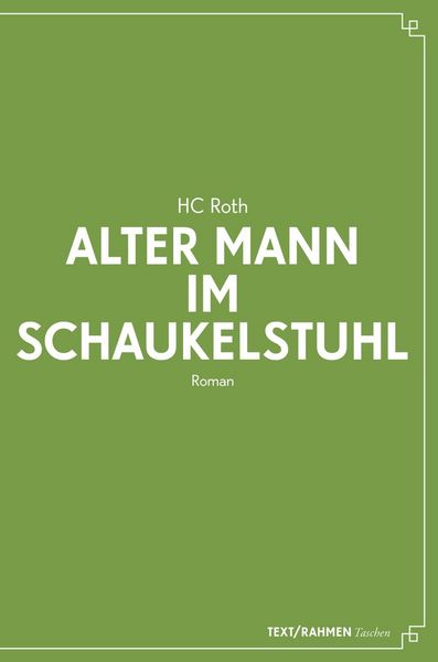 Produktbild: Alter Mann im Schaukelstuhl