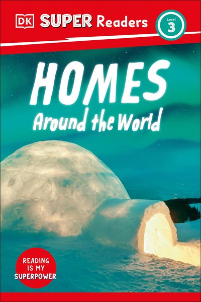 Produktbild: Dk: DK Super Readers Level 3 Homes Around the World
