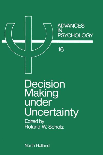Produktbild: Decision Making under Uncertainty