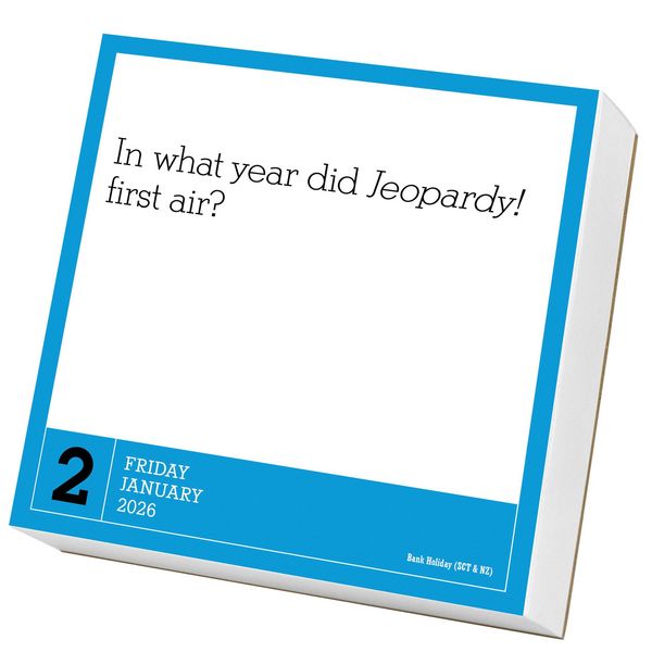 Produktbild: 365 Days of Amazing Trivia Page-A-Day(r) Calendar 2026