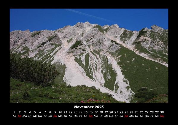 Produktbild: Bergige Welten 2025 Fotokalender DIN A3